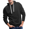 Männer Premium Hoodie - Schwarz