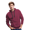 Männer Premium Hoodie - Bordeaux