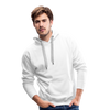 Männer Premium Hoodie - Weiß