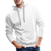 Männer Premium Hoodie - Weiß