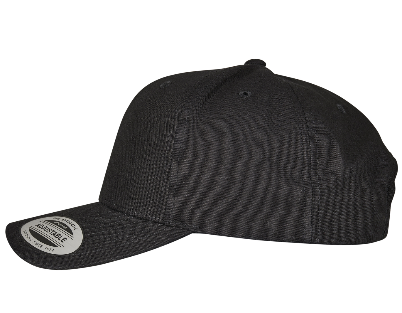 YUPOONG 6-Panel Curved Metal Snap Cap