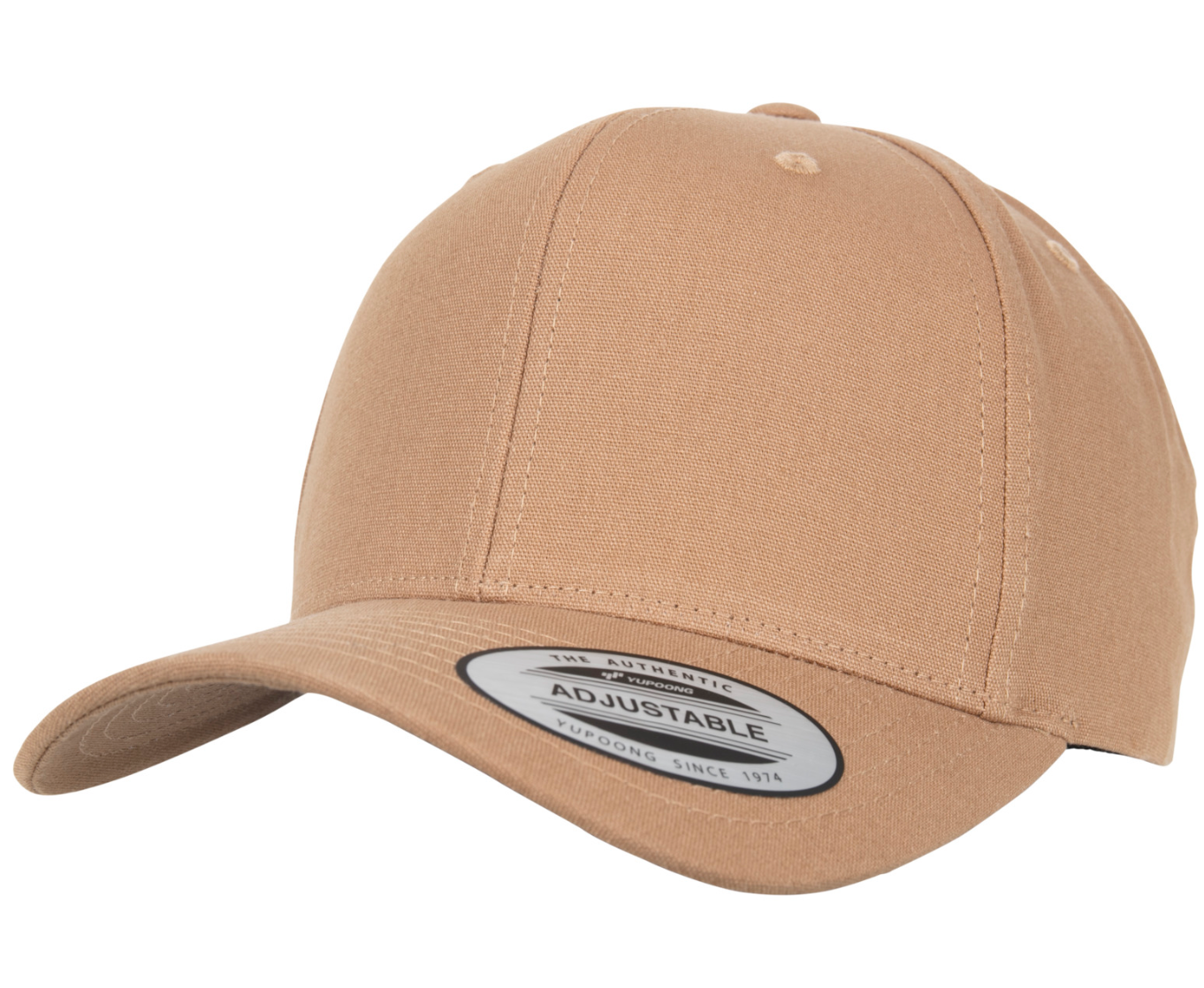 YUPOONG 6-Panel Curved Metal Snap Cap