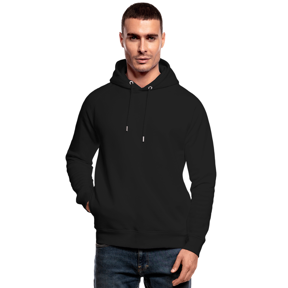 Männer Bio-Hoodie - Schwarz