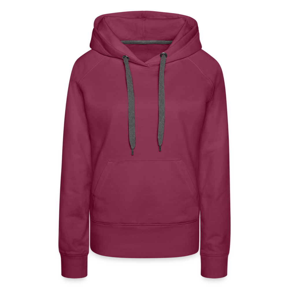 Frauen Premium Hoodie - Bordeaux