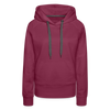 Frauen Premium Hoodie - Bordeaux