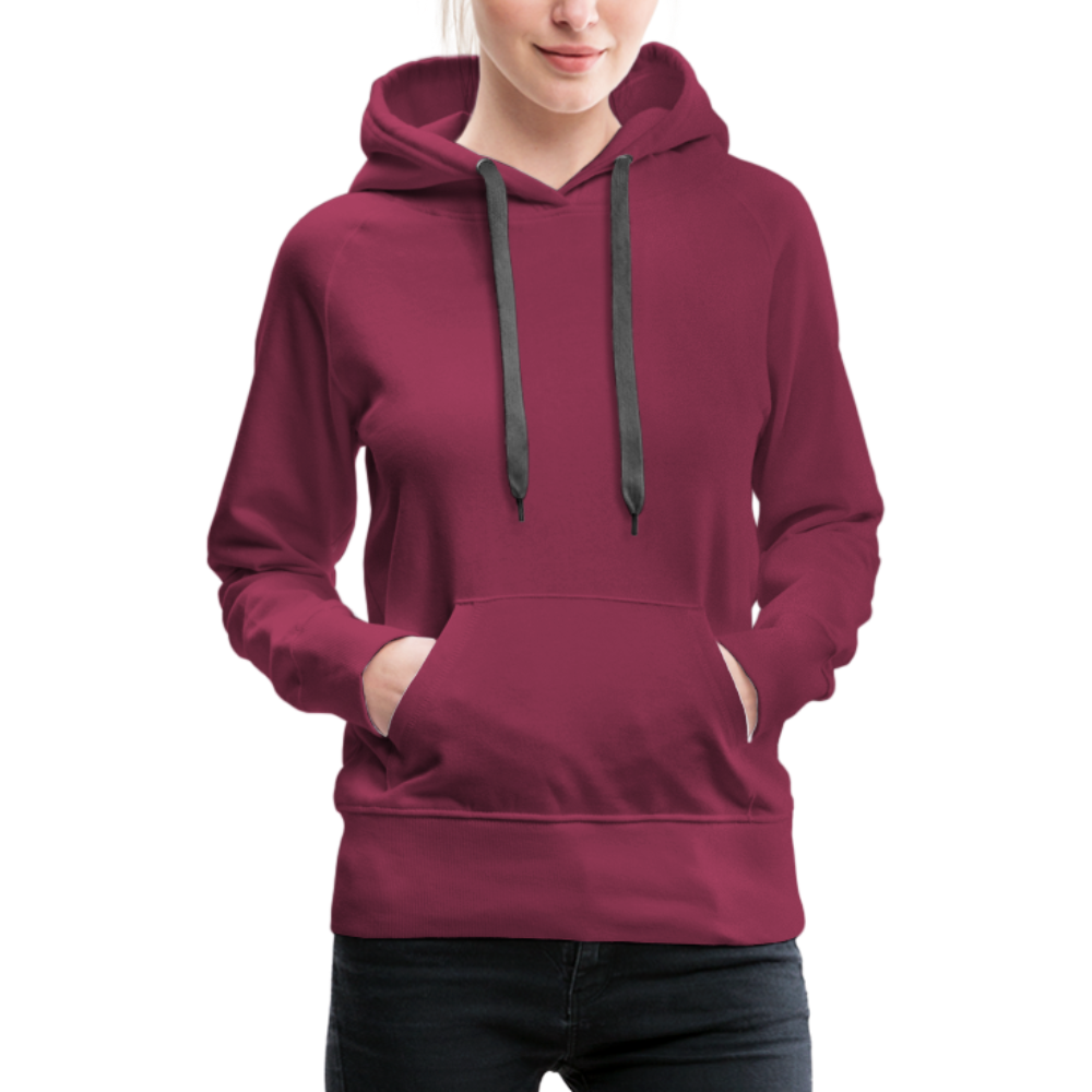 Frauen Premium Hoodie - Bordeaux