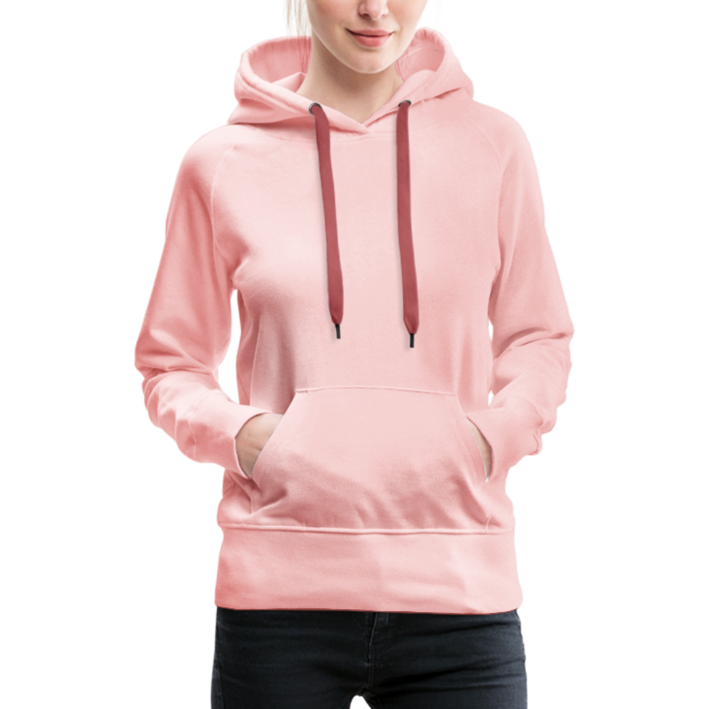 Frauen Premium Hoodie - Kristallrosa