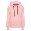 Frauen Premium Hoodie - Kristallrosa