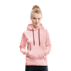 Frauen Premium Hoodie - Kristallrosa