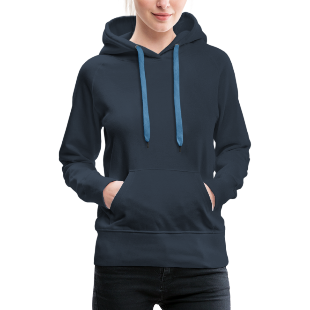 Frauen Premium Hoodie - Navy