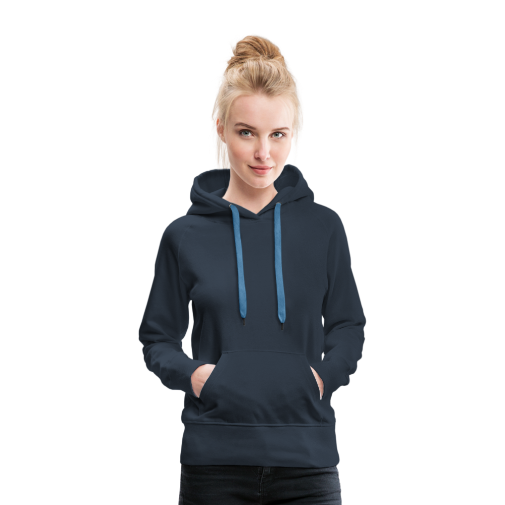 Frauen Premium Hoodie - Navy