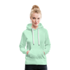 Frauen Premium Hoodie - helles Mintgrün