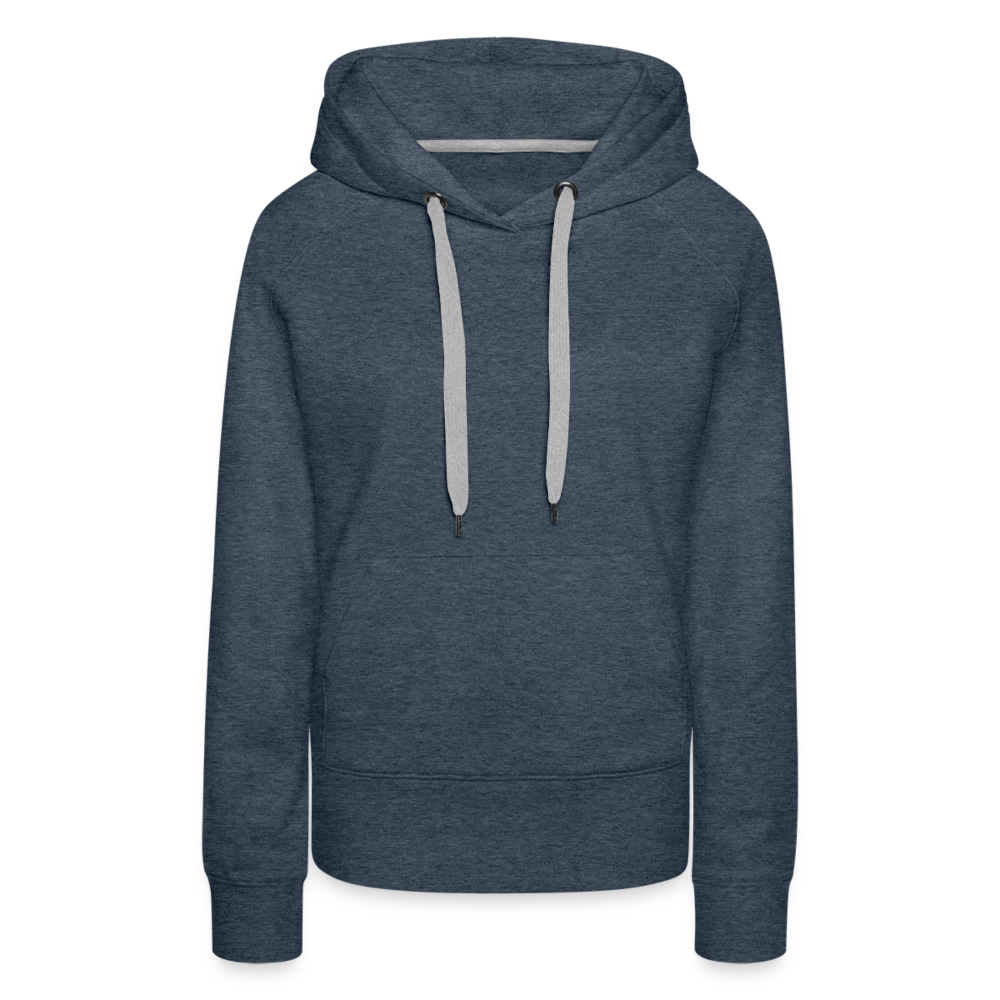 Frauen Premium Hoodie - Jeansblau