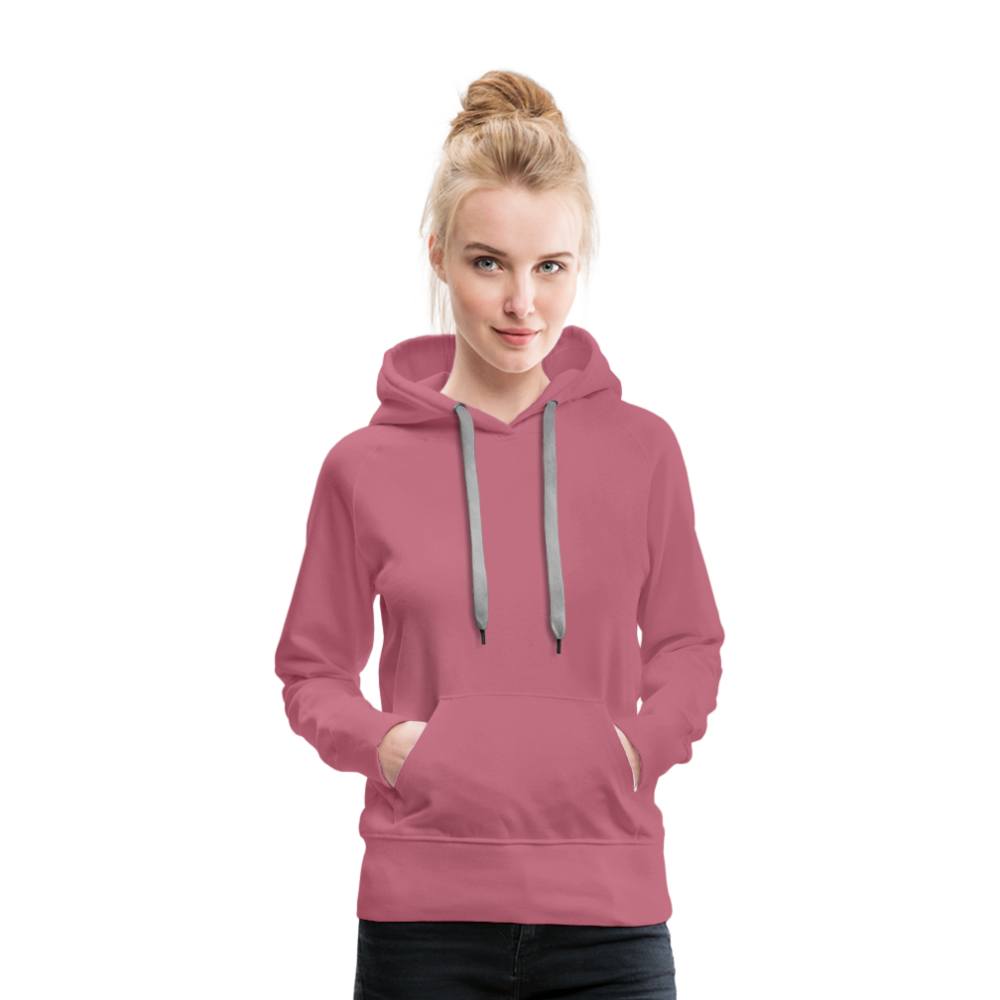 Frauen Premium Hoodie - Malve