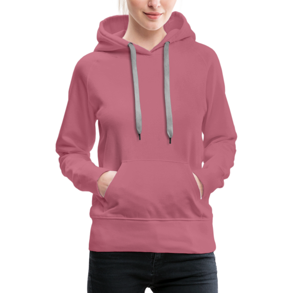 Frauen Premium Hoodie - Malve