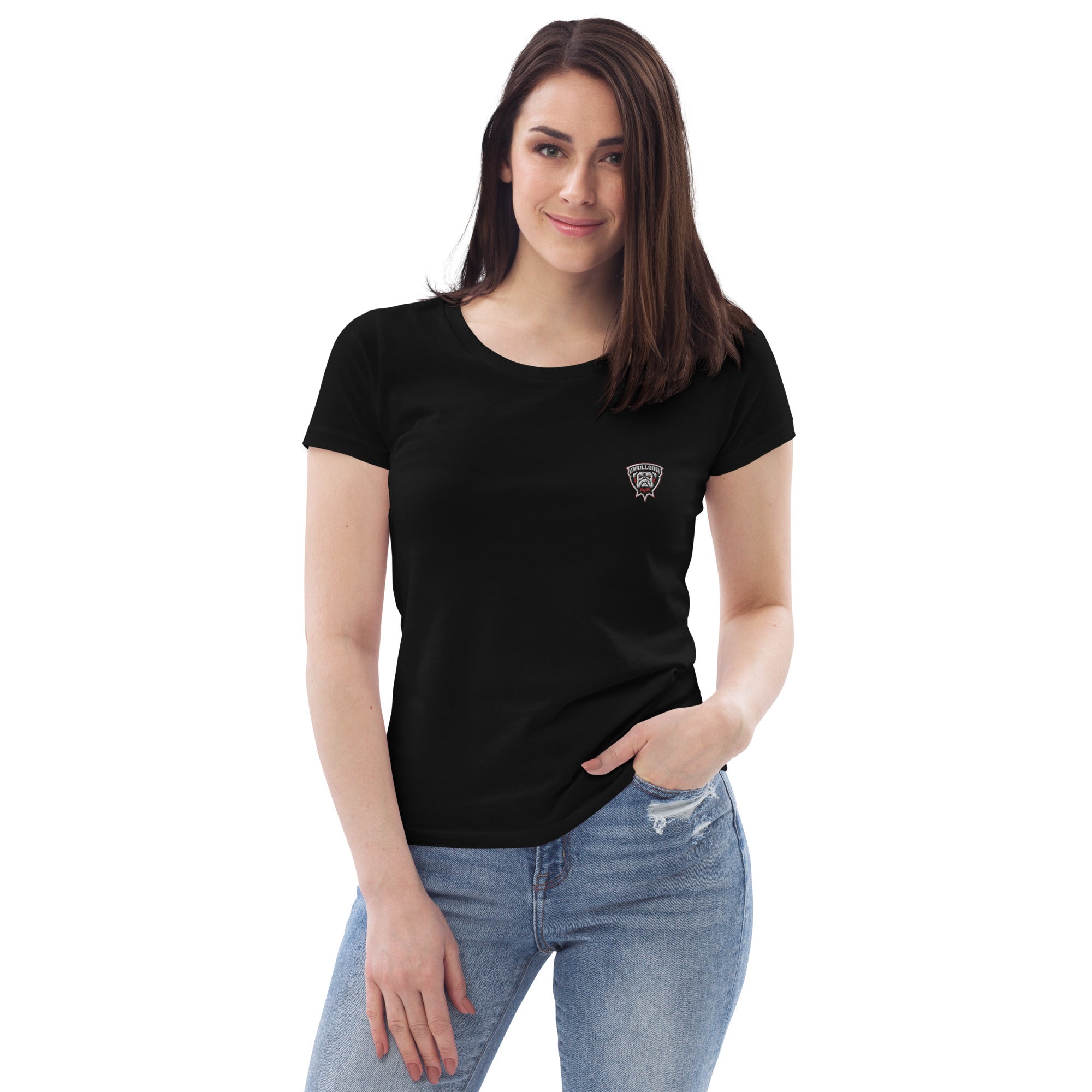 Enganliegendes Öko-T-Shirt für Frauen