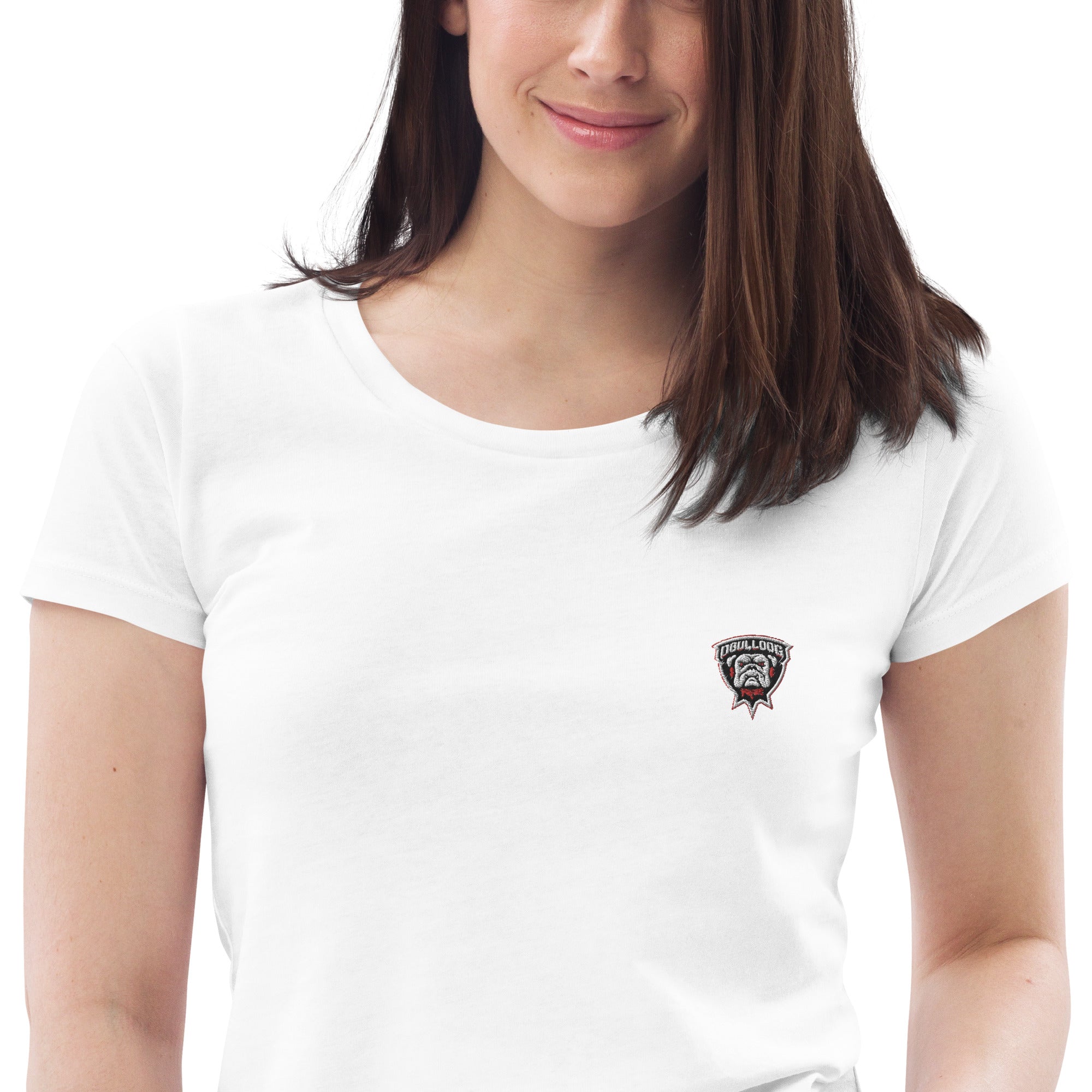 Enganliegendes Öko-T-Shirt für Frauen
